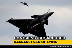 "36 Rafale Jets 9 Per Cent Cheaper," Says Dassault CEO Amid Row Over Deal "36 Rafale Jets 9 Per Cent Cheaper," Says Dassault CEO Amid Row Over Deal