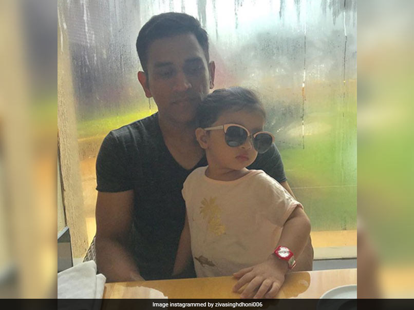 MS Dhoni Becomes Daughter Ziva's "Bugs Bunny". Watch Video