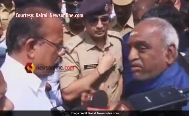 "Sir, That Is The Problem," Cop Tells Union Minister On Way To Sabarimala