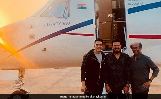 The <I>2.0</I> Trinity: Director Shankar, Rajinikanth, Akshay Kumar As 'Creator, Protector, Destroyer'