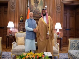 PM Modi Meets "Brother" Mohammed Bin Salman In Saudi, Key Agreements Signed PM Modi Meets "Brother" Mohammed Bin Salman In Saudi, Key Agreements Signed