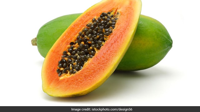 Green papayas are great for digestion