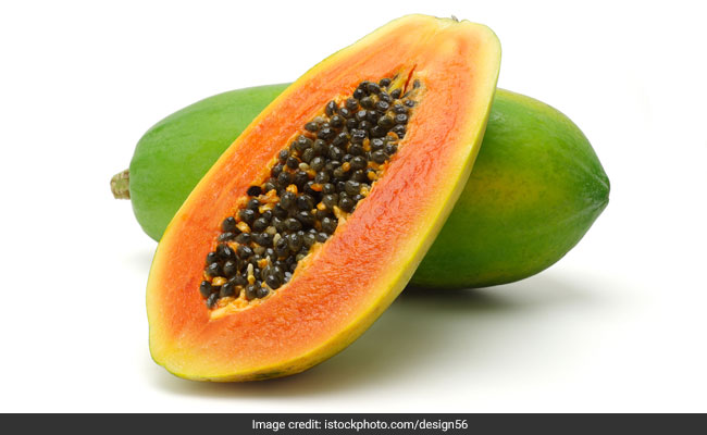 Green papayas are great for digestion