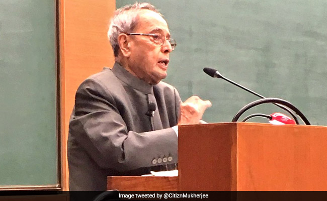 Atmosphere Needed To Attract Brightest Minds To Teaching: Pranab Mukherjee
