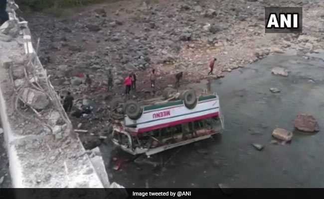9 Dead, 51 Injured As Bus Falls Into River In Himachal Pradesh