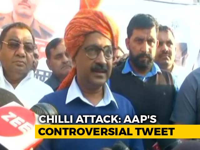 Day After Chilli Powder Attack, Arvind Kejriwal Says "Powerful People" Want Him Dead