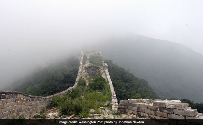 China's Great Wall Is "Crumbling", Architects Are Using Drones To Save It