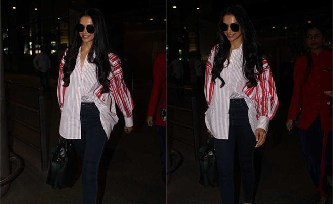 How To Rock An Oversized Shirt Like Deepika Padukone