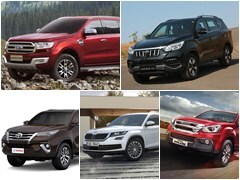 Mahindra Alturas G4 vs Toyota Fortuner vs Ford Endeavour vs Skoda Kodiaq vs Isuzu MU-X: Spec Comparison