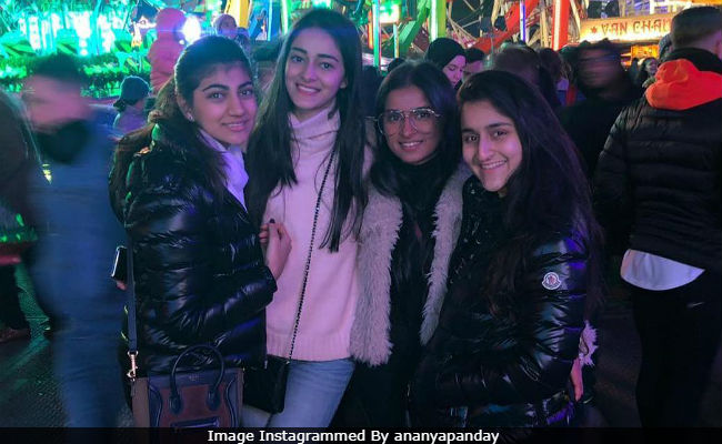 'Tight Jeans, Tighter Friendship:' Ananya Panday's Caption For Pic With Besties From Winter Wonderland