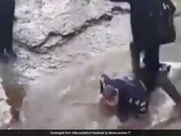 Boy With Cerebral Palsy Made To Lie In Muddy Creek, Used As Human Bridge Boy With Cerebral Palsy Made To Lie In Muddy Creek, Used As Human Bridge