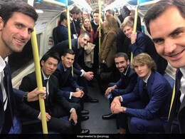 Watch: Roger Federer, Novak Djokovic And Other Tennis Stars Take London Tube; Video Goes Viral Watch: Roger Federer, Novak Djokovic And Other Tennis Stars Take London Tube; Video Goes Viral