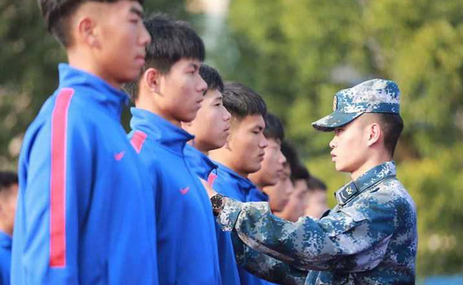 "Militarisation Of Football": Army Training, Drills For Chinese Players
