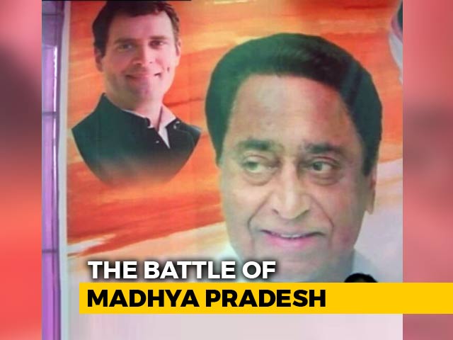 National Leaders Missing From Posters For Madhya Pradesh Polls