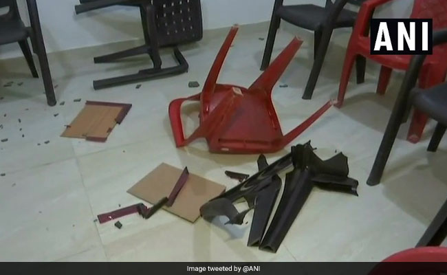 Congress Workers Vandalise Party Office In Chhattisgarh