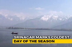 Temperature Settles Below Freezing Point For First Time In Srinagar Temperature Settles Below Freezing Point For First Time In Srinagar