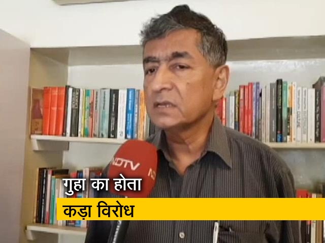 'एबीवीपी नहीं आरएसएस चाहती है गुहा न आएं'