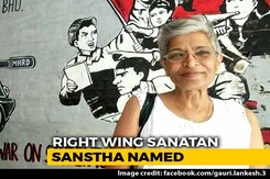 Hindu Group Sanatan Sanstha Named In Murder Of Journalist Gauri Lankesh Hindu Group Sanatan Sanstha Named In Murder Of Journalist Gauri Lankesh