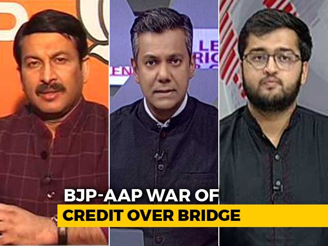Manoj Tiwari-AAP Face-Off Over Violence At Delhi Bridge Opening