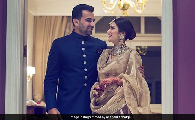 Sagarika Ghatge And Zaheer Khan Celebrate Anniversary With Throwback Wedding Pic