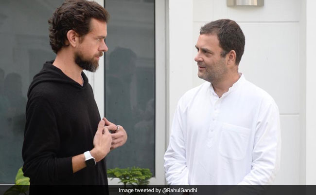 राहुल गांधी से मिले ट्विटर के सीईओ, फेक न्यूज रोकने पर हुई चर्चा