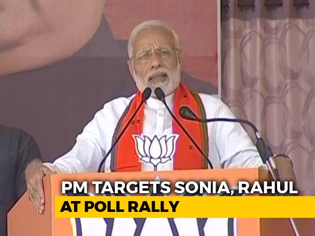 "Those Seeking Bail Giving Certificate To Modi": PM Attacks Gandhis