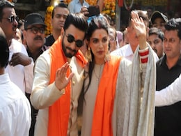 Deepika Padukone And Ranveer Singh Visit Siddhivinayak Temple After Mumbai Reception Deepika Padukone And Ranveer Singh Visit Siddhivinayak Temple After Mumbai Reception