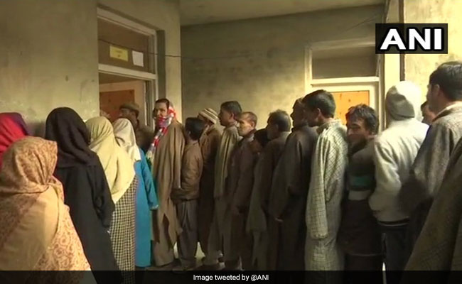 Voting Underway For Fourth Phase Of Jammu And Kashmir Panchayat Polls
