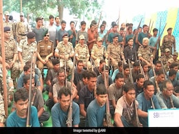 62 Maoists Surrender In Chhattisgarh; Government Says "Huge Achievement" 62 Maoists Surrender In Chhattisgarh; Government Says "Huge Achievement"