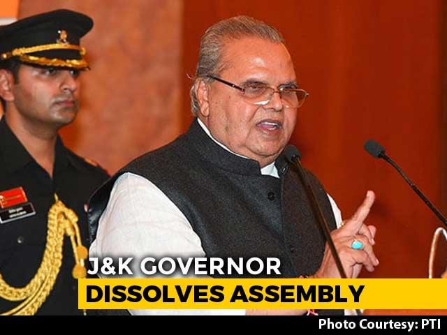 J&K Assembly Dissolved After Bids By "Grand Alliance" vs Sajad Lone + BJP