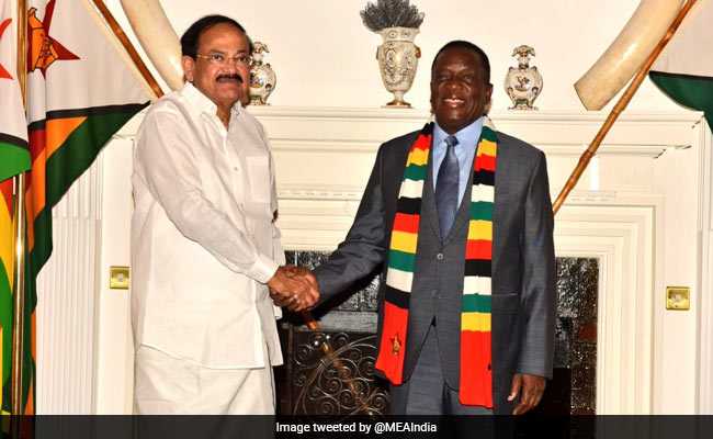 Venkaiah Naidu Meets Zimbabwe President, Signs 6 Agreements