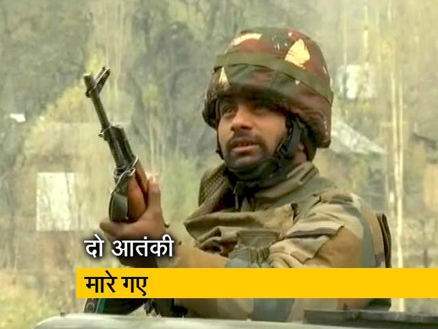 वडगाम मे एनकाउंटर, सुरक्षाबलों ने दो आतंकियों को मार गिराया