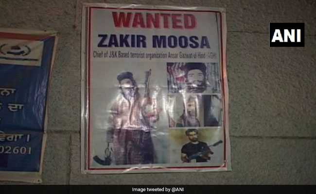 Wanted Terrorist Zakir Moosa Spotted In Punjab, Police Releases Posters