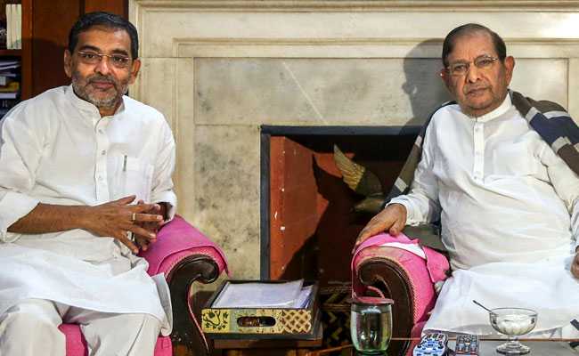 Upendra Kushwaha Tests BJP's Bihar Alliance Again, Meets Sharad Yadav