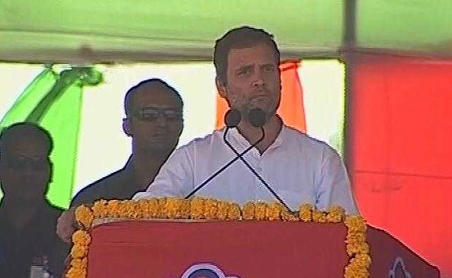 PM Modi Should Forgive The Loans Of Farmers: Rahul Gandhi