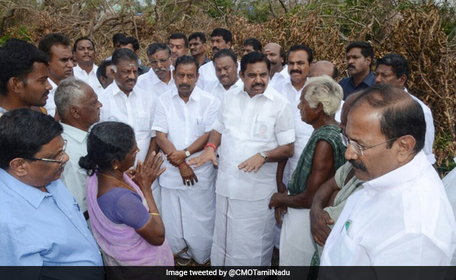 E Palaniswami Visits Cyclone Gaja-Hit Areas Amid Demands For More Help