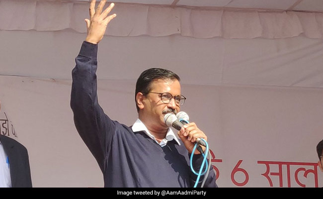 Arvind Kejriwal Hits Out At PM Over Chargesheet Against Satyendar Jain