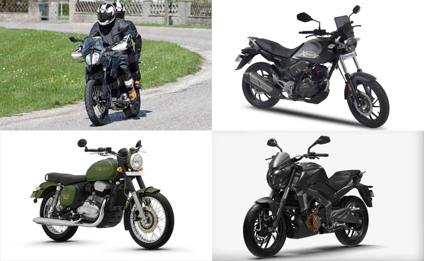 Upcoming 200-400 cc Bikes In India In 2019