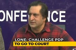 "Let Mehbooba Mufti Go To Court": Sajad Lone Sure Of Numbers In House "Let Mehbooba Mufti Go To Court": Sajad Lone Sure Of Numbers In House