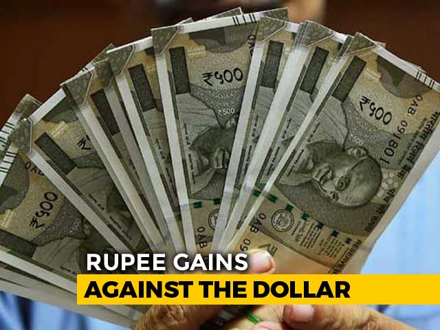 Rupee At 1-Month High; Nifty Above 10,550