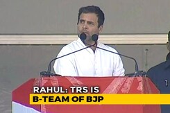 TRS Is "Telangana Rashtra Sanghpariwar": Rahul Gandhi's Potshot At KCR TRS Is "Telangana Rashtra Sanghpariwar": Rahul Gandhi's Potshot At KCR