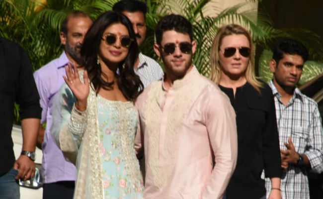 Priyanka Chopra And Nick Jonas' Wedding Celebrations Begin With <i>Puja</i>. See Pics