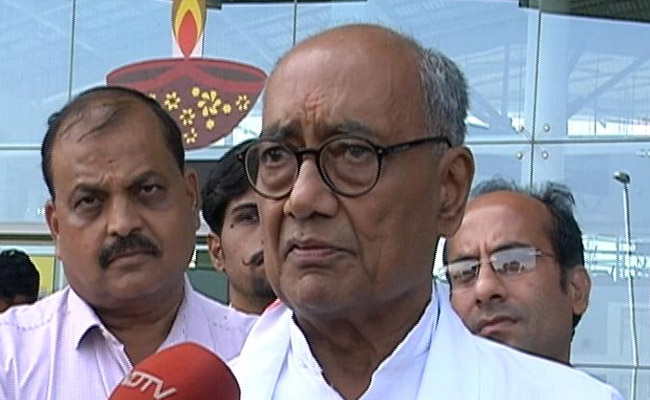 "Was Asked Not To Interfere In Madhya Pradesh": Digvijaya Singh To NDTV