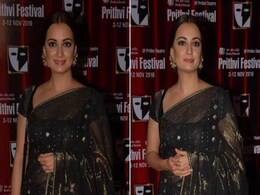 4 Stunning Black <i>Sarees</i> To Wear Like Dia Mirza 4 Stunning Black <i>Sarees</i> To Wear Like Dia Mirza