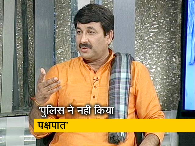 सिग्नेचर पुल विवाद पर बोले बीजेपी MP मनोज तिवारी- पुलिस पक्षपात करती तो मैं मंच पर होता