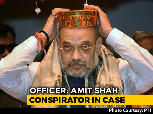 Amit Shah Among "Principal Conspirators" In Tulsiram Prajapati Case: Cop