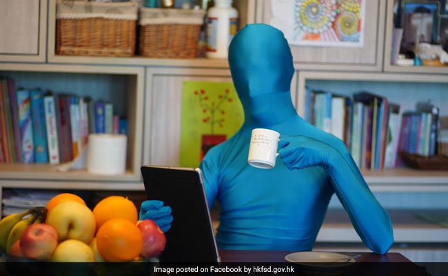 Hong Kong Fire Service's Bizarre Lycra-Clad Mascot Divides Internet