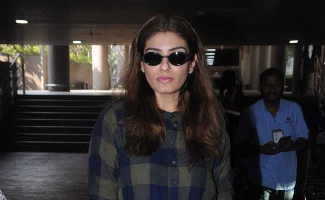 Raveena Tandon Wore A Checked Shirt Dress, We Made It A Winter Look. Here's How