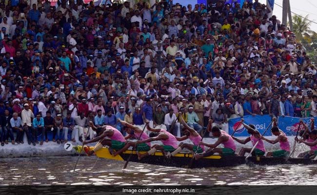 Post Kerala Flood, Nehru Trophy Boat Race Enthrals Crowds