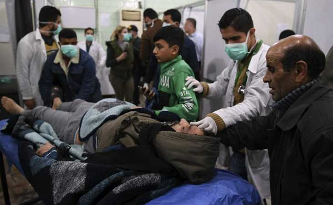 More Than 100 Syrians Struggle To Breathe After Aleppo 'Toxic Gas' Attack